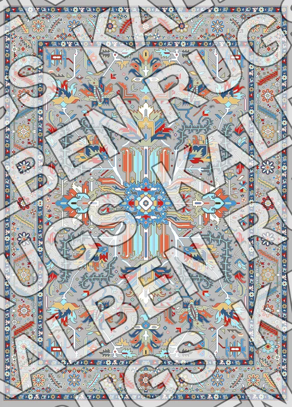 275x366 Oushak Rug Pattern