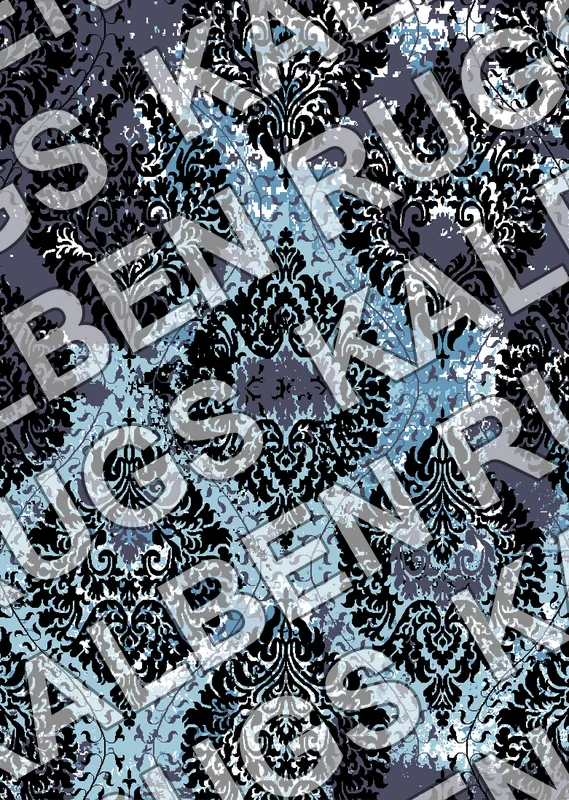D22 Modern Abstract Rug Pattern