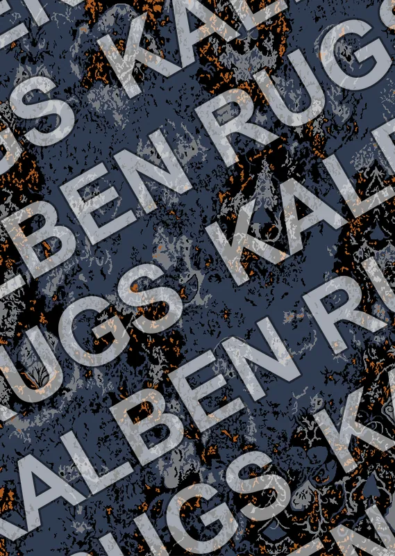 D4 Modern Abstract Rug Pattern