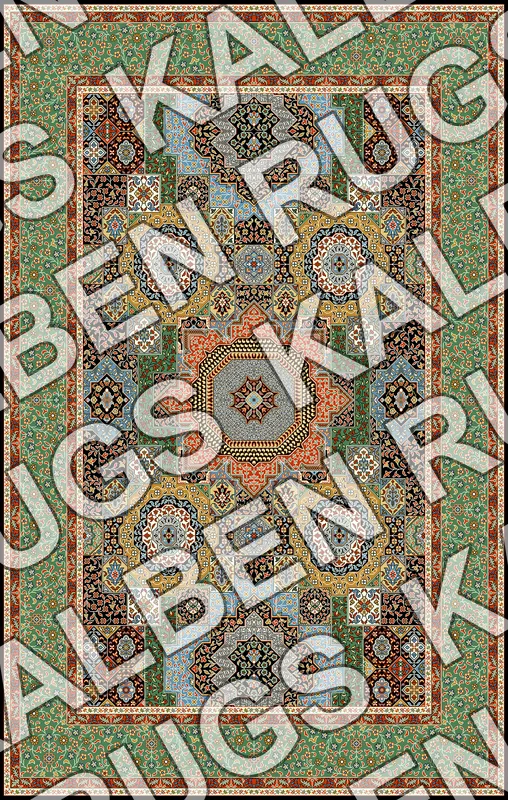 M11 Medallion Rug Pattern