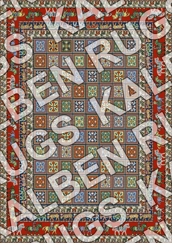 SG5 Pictorial Rug Pattern