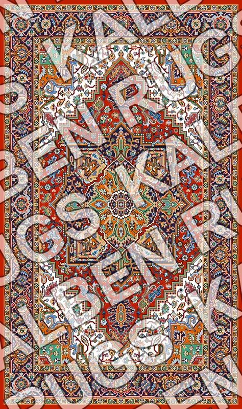 SP10 Medallion Rug Pattern