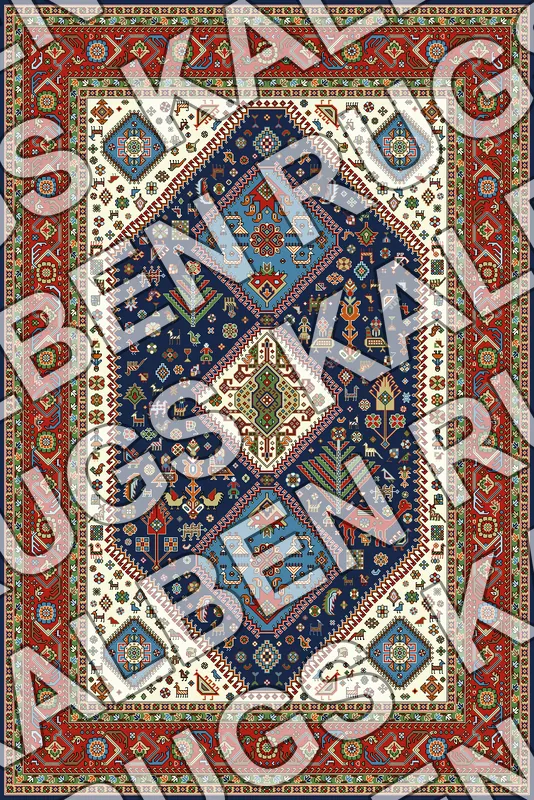 T1 Medallion Rug Pattern