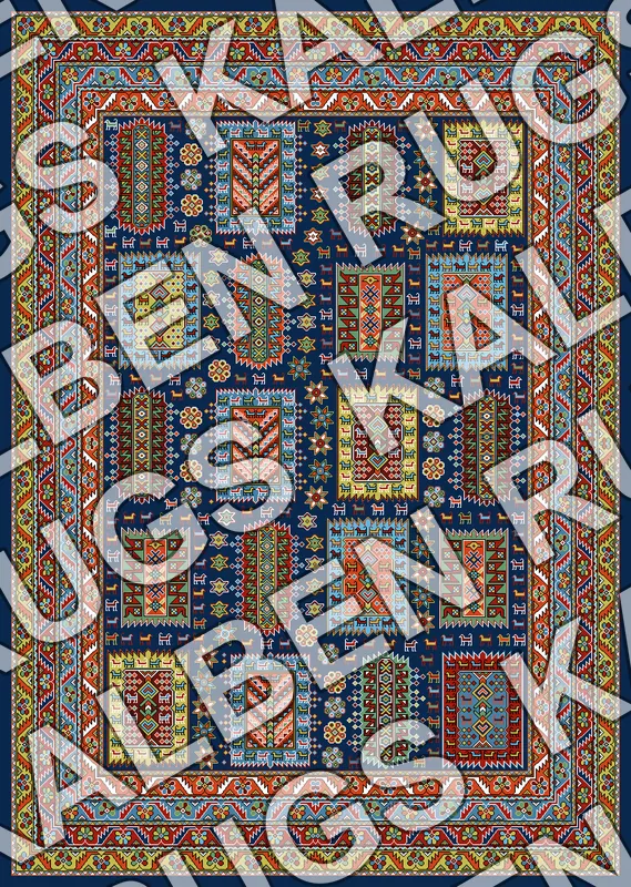 T50 Pictorial Rug Pattern