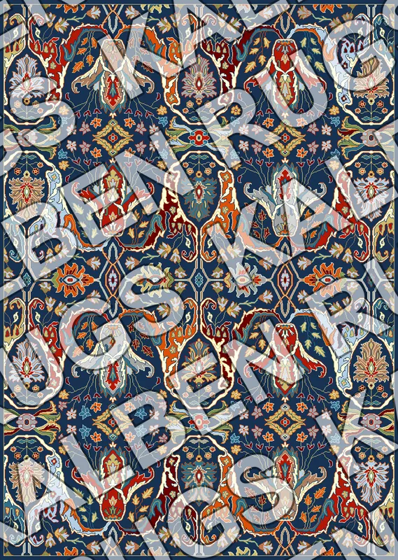 TF160 Bidjar Rug Pattern