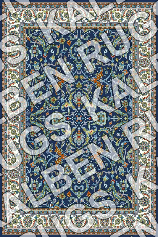 TF250 Floral Rug Pattern