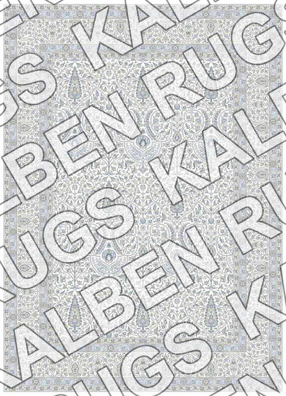 TF460 Oushak Rug Pattern