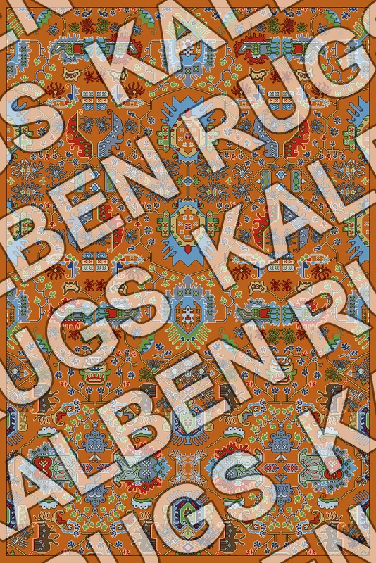 TF480 Floral Rug Pattern